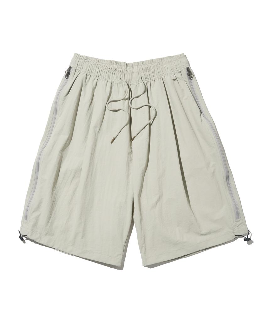 Ader Fits Side Zipper Nylon Shorts (Grey)