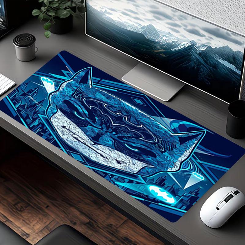 Batman Print Mouse Pad, for Keyboard Pad Laptop PC Mat for Office Home Use, Desk Decor, Perfect Birthday Gift for Gamers