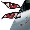 Qizaoly Motorcycle Eye Sticker, Evil Eye Sticker for Car | Spooky Rear Window Decoration