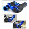 6 tapones para manillar de bicicleta MTB de carretera, tapones para extremos de manillar, tapas de manillar de plástico PVC, topes para extremos de manillar