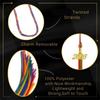 Rainbow Commencement Tassels With Year Charm Graduation Hat Tassels For Academic Gowns Caps and Graduation Ceremonies