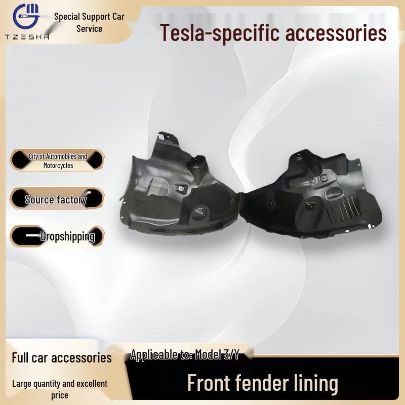 Подкрылки и аксессуары для защиты от грязи для Tesla Model 3/Y Model 3 Front Fender Liner (Left)