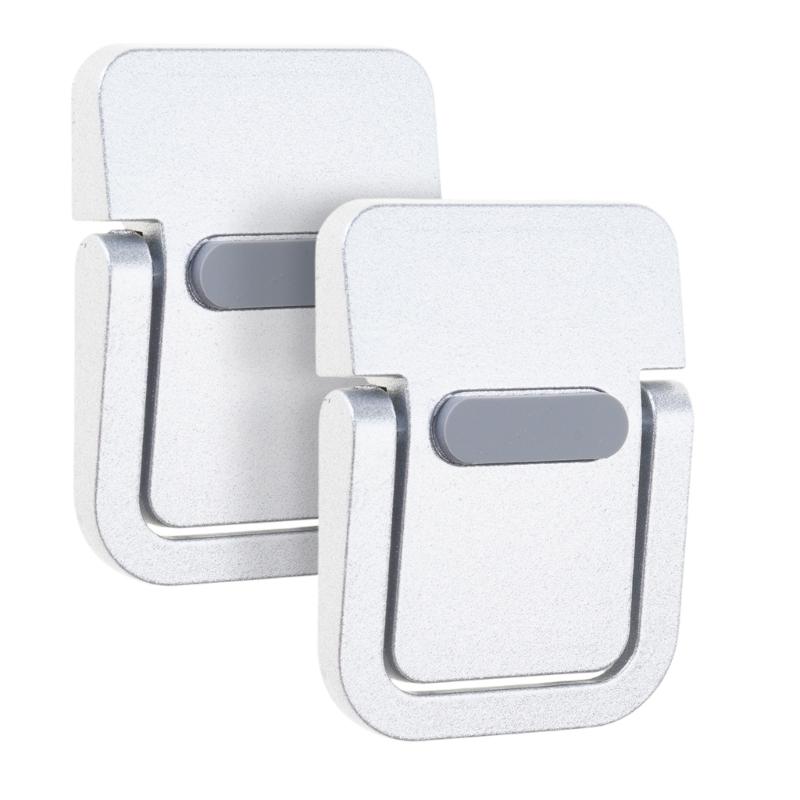 2Pcs Portable Laptop Stand Aluminum Mini Folding Holder Height Adjustment Notebook Bracket Accessories for Laptop
