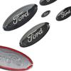3PCS Car Front Hood Emblem Rear Decal for Ford Focus DFFJHN7 Edge Mondeo Everest Taurus Exolorer Escape ESCORT Steering Wheel Sticker