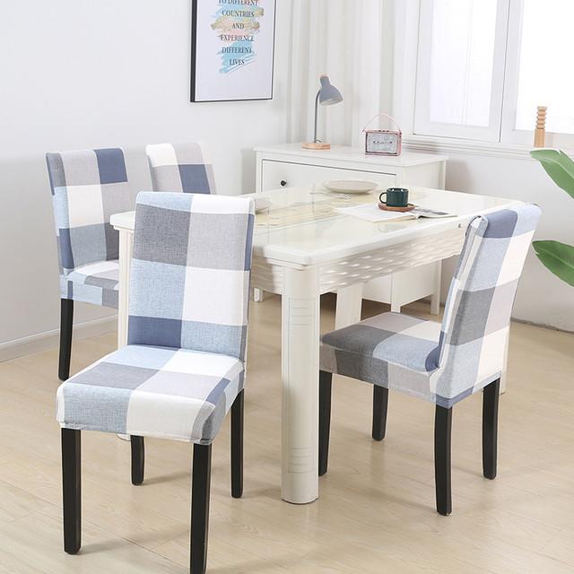 Spandex Stoelhoes Moderne Keuken Stoelhoes Universele Slipcover Stoelhoezen Voor Eetkamer Bruiloft Funda De Silla Universal Size