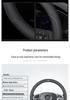 Genuine Leather Steering Wheel Cover for BAIC Senova D-Series Vehicles