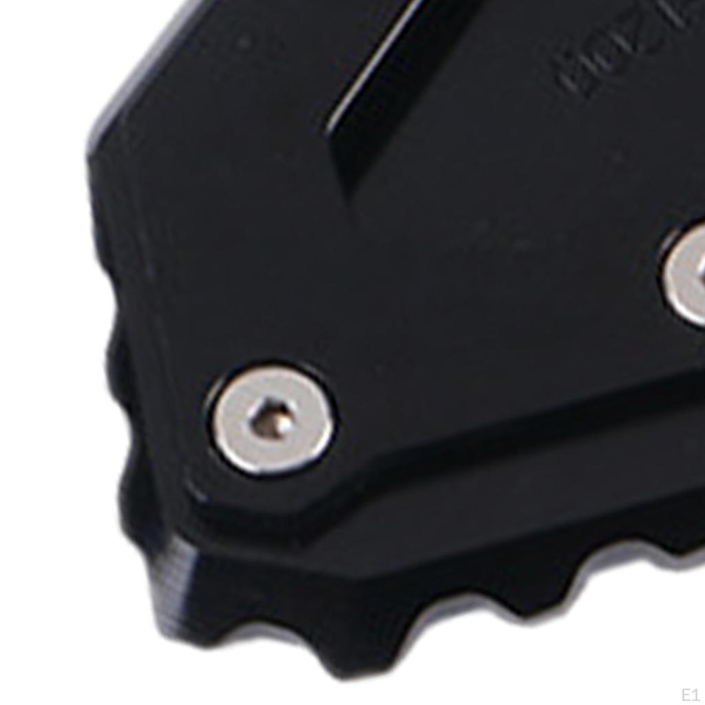 Motorcycle Kickstand Pad Extension Enlarger Foot Portable Multifunctional Non Slip Modified