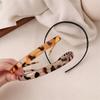 3pcs Thin Plastic Hair Hoops For Women Men And Girls Non Slip Teeth Soft Headbands Acrylic Plastic Headband