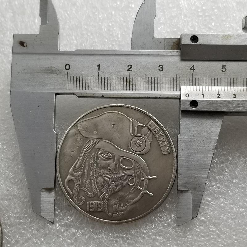 1919 HOBO USA United state minnesmerke samleobjekt Suvenir Sølvmynter