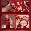 Wedding Door Handle Pendant: Bridal Xi Character Ornament for Groom's Bedroom and Bride's New Room Decoration