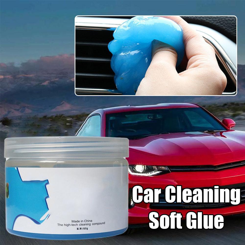 Car Cleaning Gel Multifunctional Air Vent Outlet Dashboard Laptop Magic Cleaning Tool Wash Mud Dust Remover Dirt Clean 160/200G