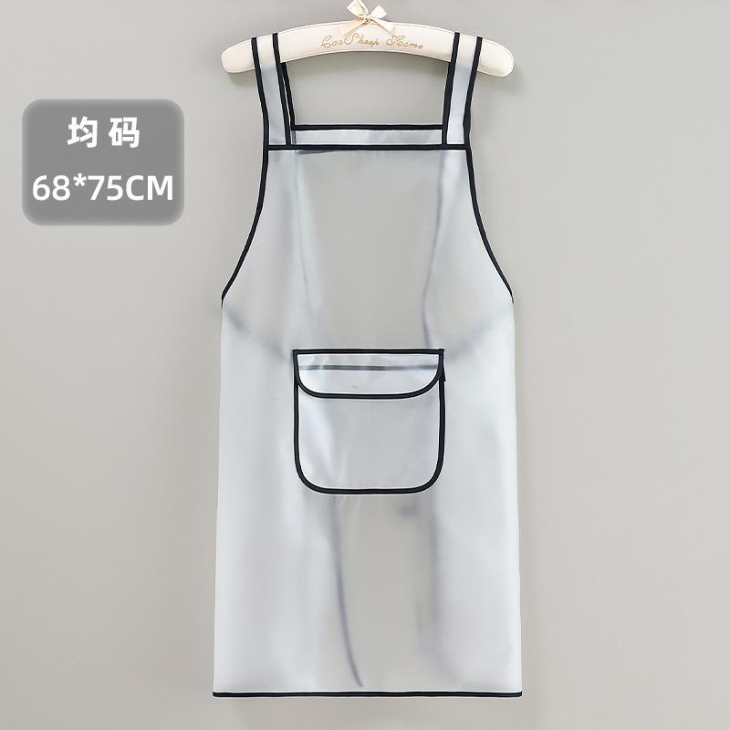 

Прозрачный фартук из ТПУ, водонепроницаемый и маслостойкий, специальная рабочая одежда для мужчин и женщин, модная, не требующая стирки, оптовая продажа, пояс
