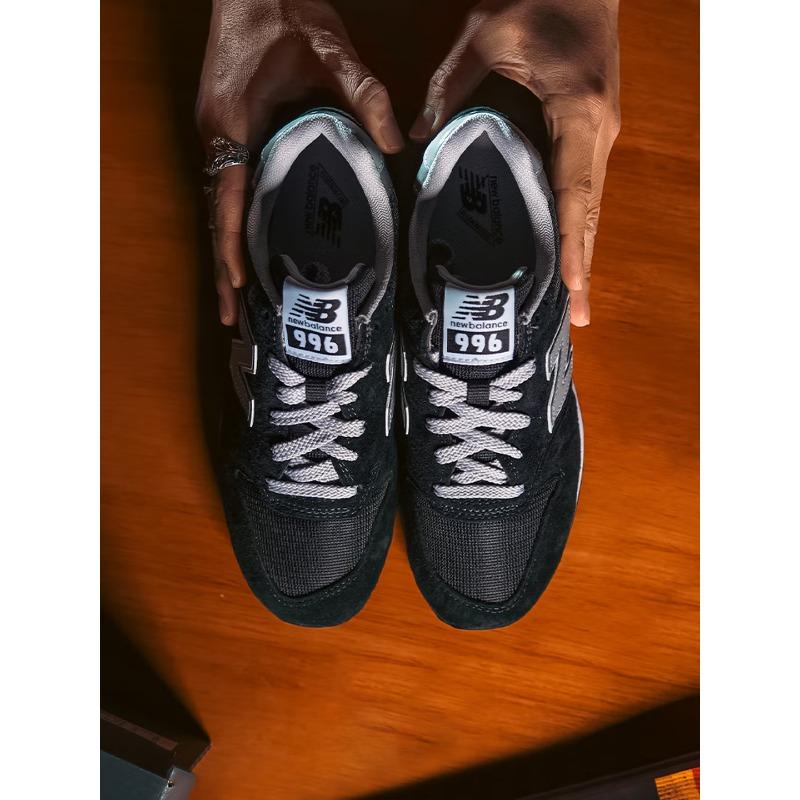 NEW BALANCE Casual Shoes Men's Women's Spring Retro Stylish Breathable Thin-Tread Sports Shoes CM996BK2