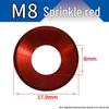 Colored CNC Anodized Aluminum Alloy Countersunk Washers for Computer Cases and Toy Models - M2 M3 M5 Sizes