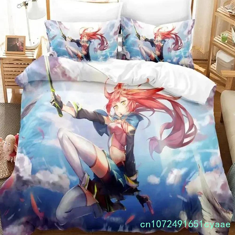 New 3D Print Anime Pixiv Fantasia Bedding Set 3D Printed Suitable For Bedroom Duvet Cover Set With Pillowcases Kids Home Textile