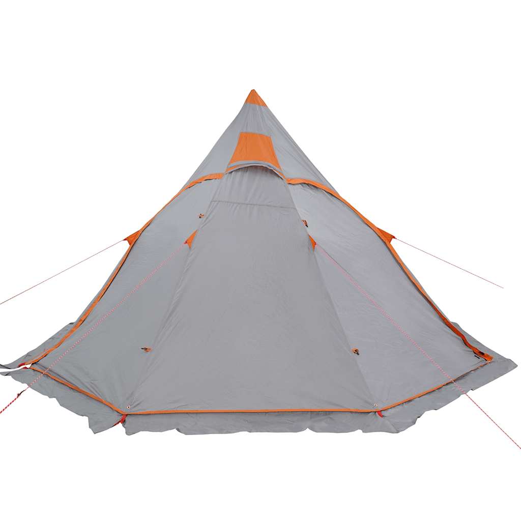 Tipi Camping Tent for 5 Persons Gray Waterproof