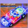 Childrens Electric Toy Car With Rotating Wheels And Colorful Lights For Boys Playroom