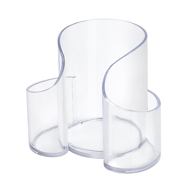 Three-in-One Cotton Pad, Swab, Toothpick & Floss Organizer