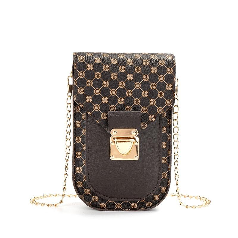 Polka dot flower material mobile phone bag womn g mobile phone bag women's bag fashionable versatile chain messenger bag
