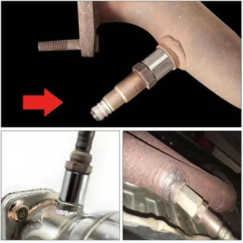 M18X1.5 Oxygen Sensor Adapter Extension For Enhanced Engine Performances And Universal Vehicle Compatibility