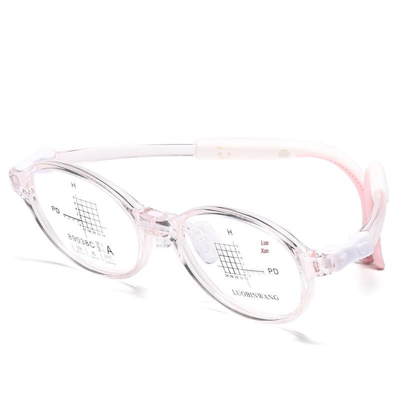 Eco-friendly Ultra-light Kids' Myopia Control Silicone Glasses Frame, Drop-resistant and Comfortable