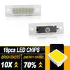 2pcs OEM For VW Transpiarter/T5 2003-2009 Touran 2003-2010 For Skoda Superb 2002-2008LED Number License Plate Light Canbus
