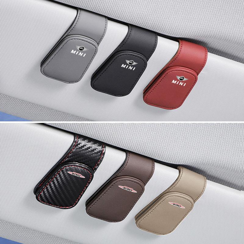 1 Pezzo Clip Magnetica per Occhiali da Auto, Clip Porta Occhiali da Sole per Parasole, Per BMW Mini Works Cooper F54 F55 F56 F57 F60 R50 R52
