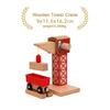 Wooden Track Accessories All Kinds Construction Tower Crane Toys Magnetic Building Compatible with All Brands Wooden Track Toys