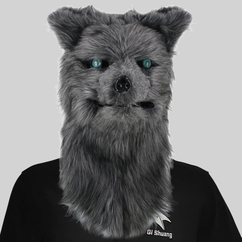 

Животные Могут Открывать Рот Забавная Маска Хэллоуин Косплей Реквизит Головной Убор Выступление Style C