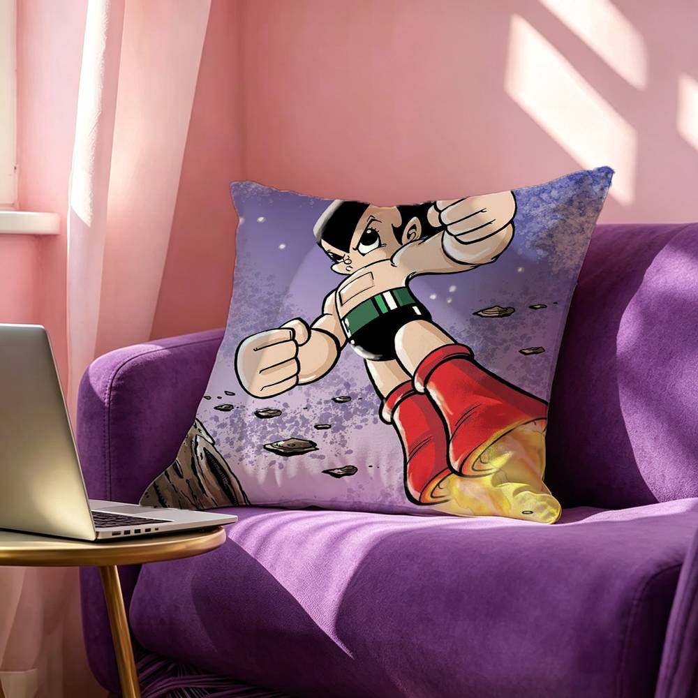 AAA A-Astro Boys S Square Double-Sided printed Pillow Case Bedroom Bedside Pillow Sofa Cushion Cover
