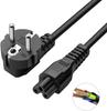 1.5M EU US Universal Laptop 3-pin Charger Plug Power Adapter Cord Cable For HP Dell Toshiba Sony ASUS Lenovo Samsung Notebook