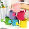 Metal Watering Can Garden Flower Kettle Mini Small Water Spraying Pot Sprinkle With Large Capacity For Kids Adult