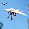 Beginner Friendly RC Airplane Launcher Paper DIY Kit, Remote Control Plane Electric Module with Gyro Toy Stabilizer, Dual Propellers, Aircraft
