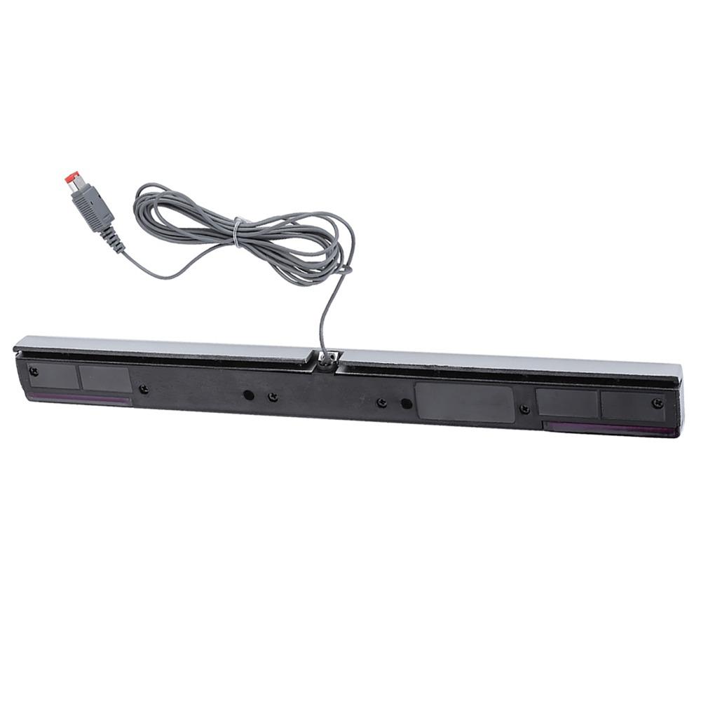 With Wired Infrared IR Sensor Bar with Stand Wired Receiver Signal Ray Sensor for Wii U Console