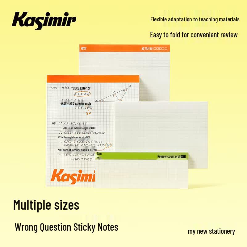Casimir Error Correction Memo Stickers