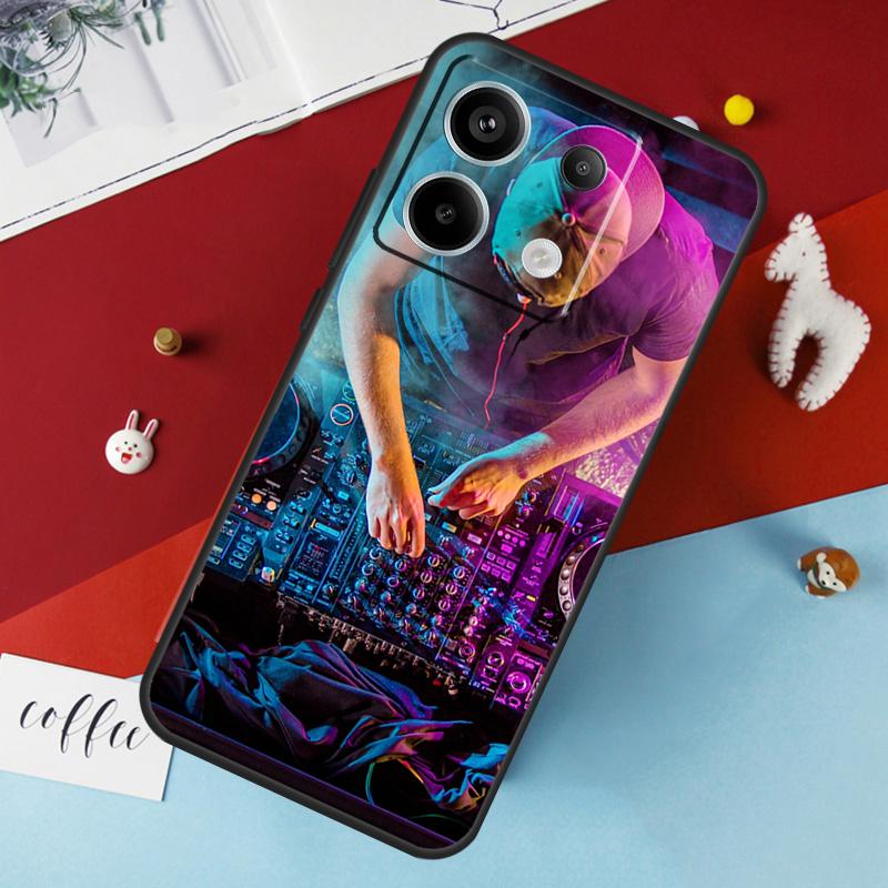 Etui na kontroler DJ mikser do muzyki elektronicznej dla Xiaomi Redmi 13C 12C 10C 9C 10A Redmi Note 11 9 10 12 13 Pro 9S 10S 11S 12S Pokrowiec