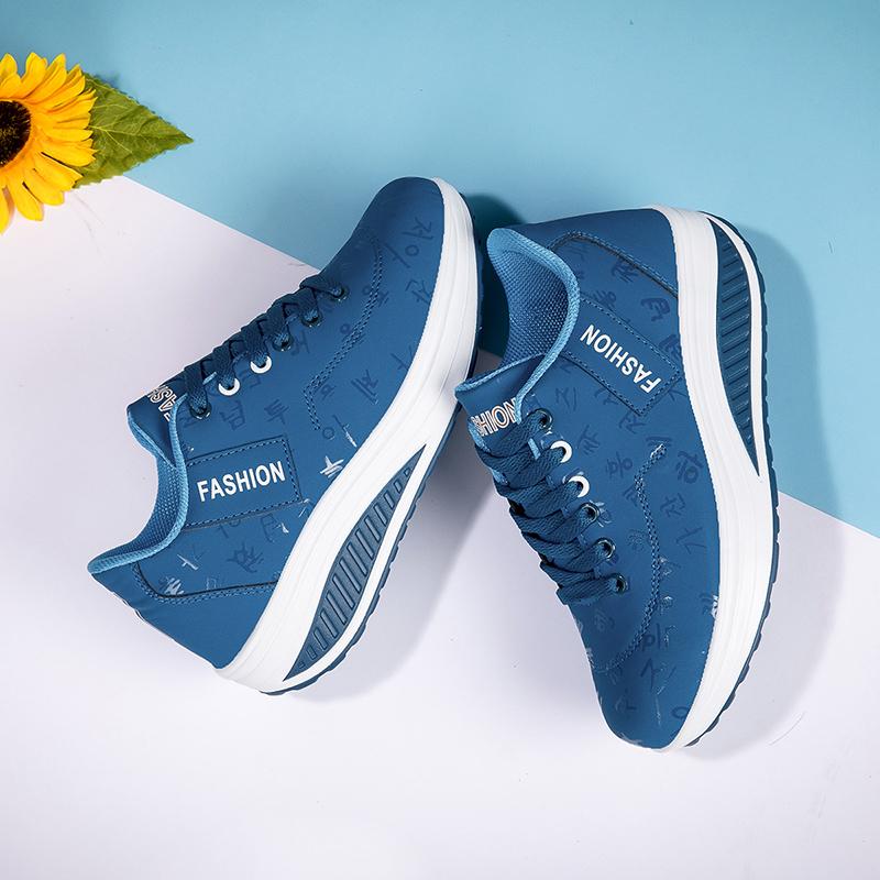 Damskie buty Podeszwa PU Buty na koturnie Duży rozmiar Buty damskie Damskie buty sportowe zwiększające wzrost