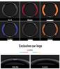 Universal Suede & Carbon Fiber Steering Wheel Cover for Geely Borui (2015-2021)