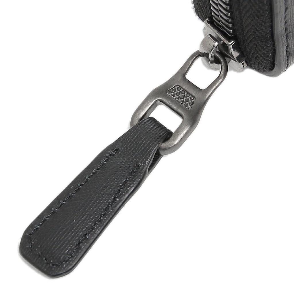 Dunhill Sidecar Gunmetal Black Long Wallet Men's (Product Code 21FS218SG001R)