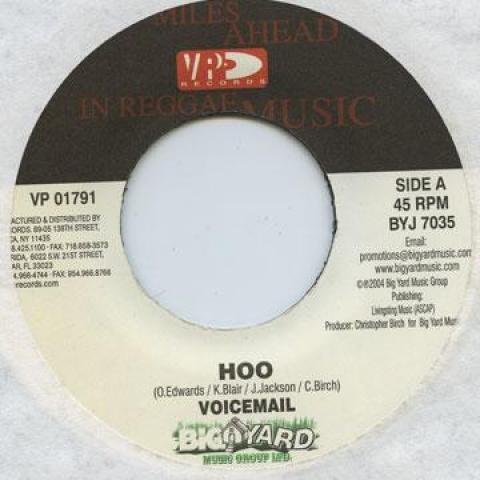 

7inch Record VOICE MAIL / KIM - Hoo / Mi Vex VP01791 VP US 2004 US Reggae, Ska & Dub