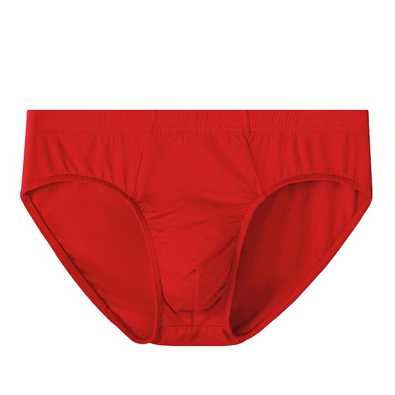 Mutande da Uomo a Triangolo Uomo Taglia Grande Elasticità Elevata Mutande da Uomo a Triangolo a Vita Media