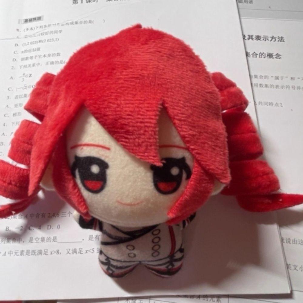 Ciondolo Peluche Periferico Kasane Teto Bambola di Peluche Anime Ornamento da Appendere Portachiavi Teto Cartone Animato 10Cm Peluche Teto Giocattoli per Bambini