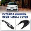 Protective Cover Exterior Door Handle Cover Trim For Fiat 500 Abarth 595 695 Car Side Door Handle