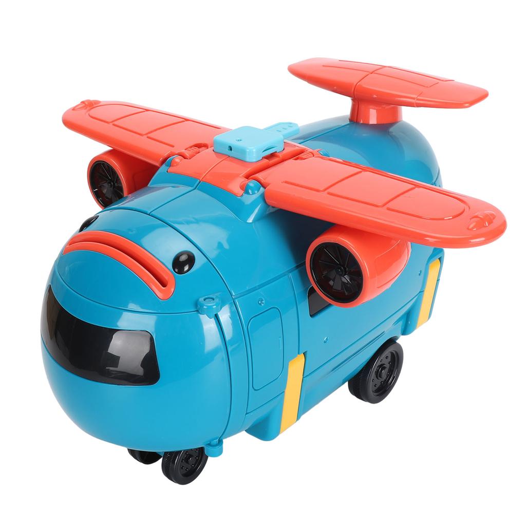 Transform Airplane 3 in 1 Steering Wheel Driving Simulation Money Bank Cartoon Electric Track