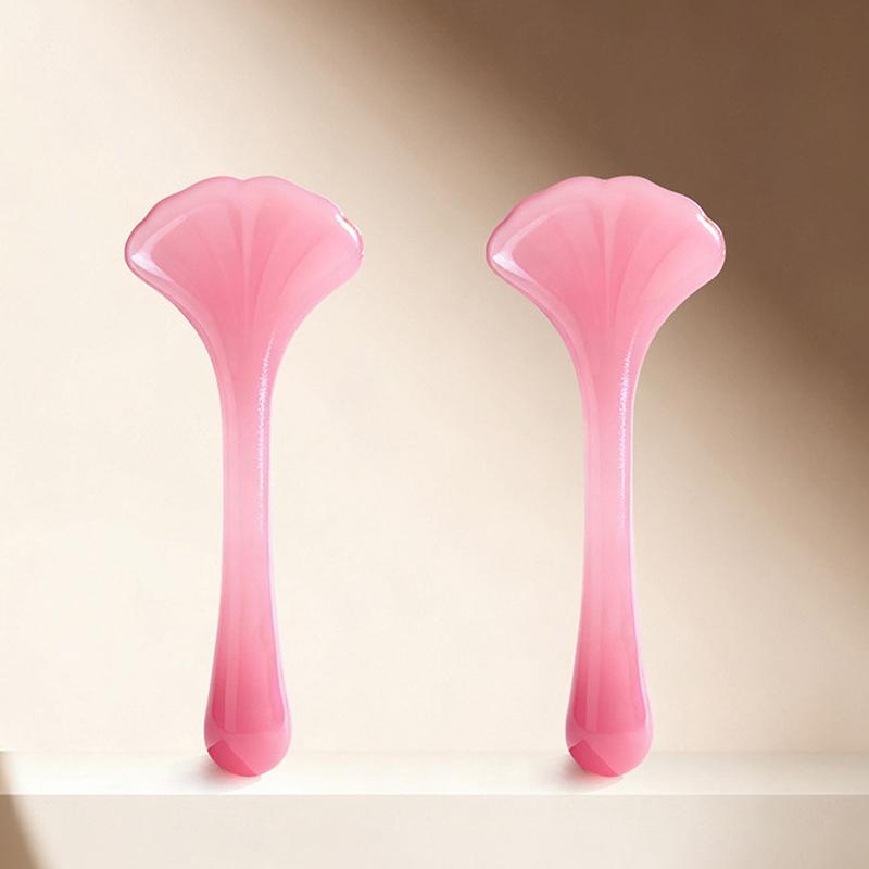 Ginkgo Shape Resin Face Gua Sha Board Gua Sha Massage Board For Face Firm Skin Care Gua Sha Spa Physical Therapy Beauty Product
