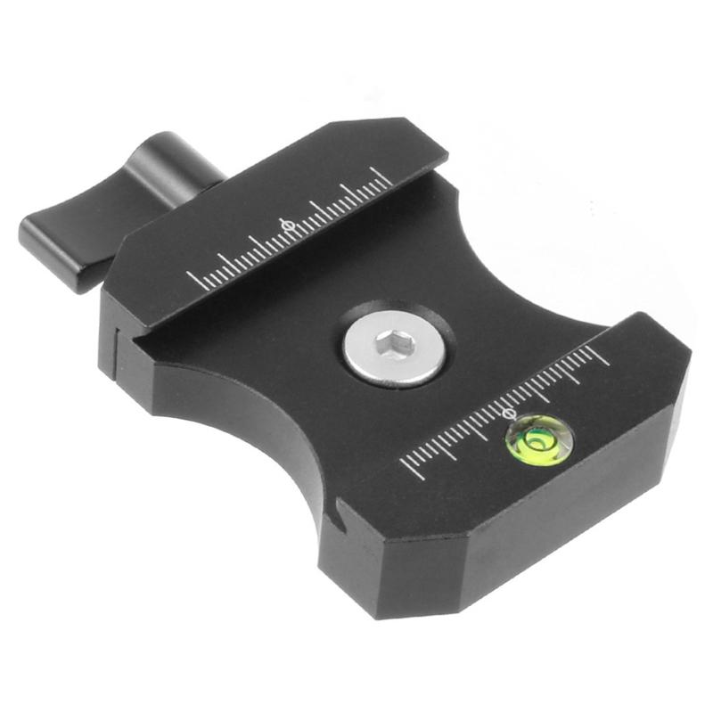 Quick Release Clamp Adapter Aluminium Alloy 3/8 To 1/4 Screw Mount Adaptor for Ballhead Tripod SLR Cameras