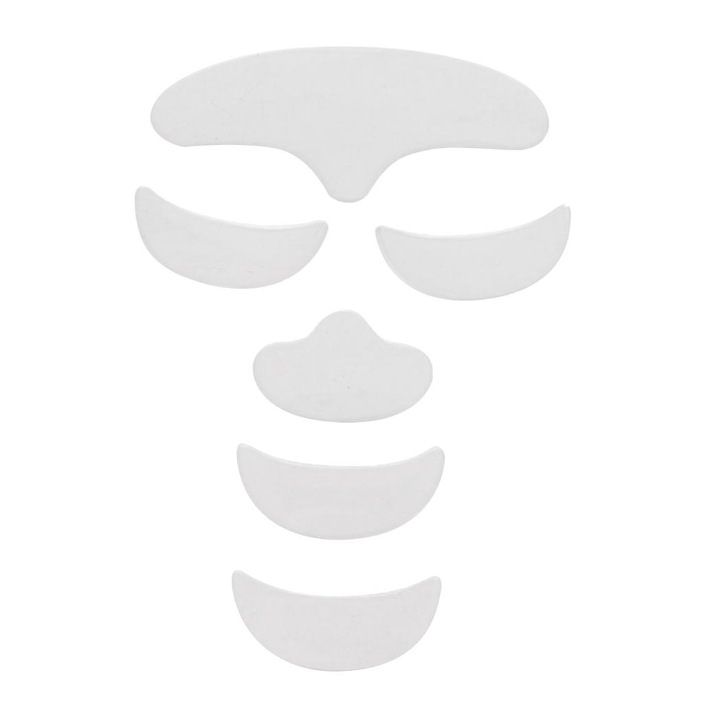 6Pcs Anti Wrinkle Silicone Patch Pad Skin Lifting Reusable Forehead Eye Chin Face Patch