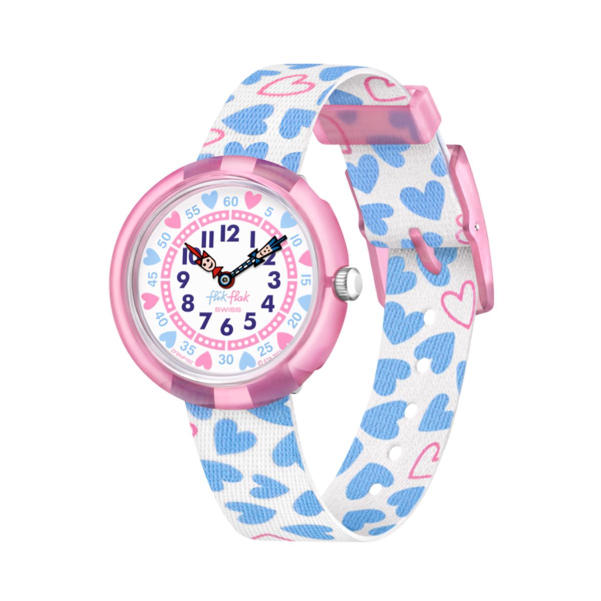 SWATCH Unisex White Watch ZFBNP192 ZFBNP192 Pink
