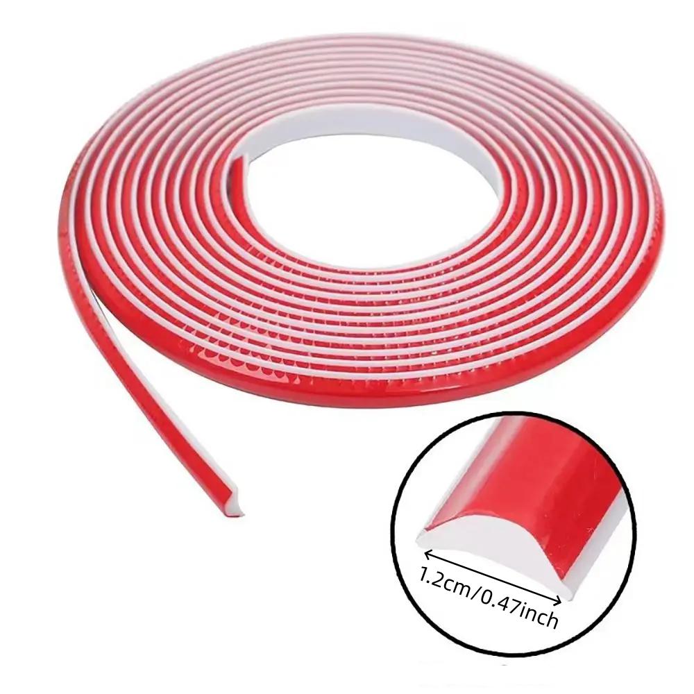 

Wall Corner Caulk Soft Line Ceiling Strip Self Adhesive DIY Decorative Strip TPE Molding Edge Kitchen Bathroom Window 5.0 4 1m белый