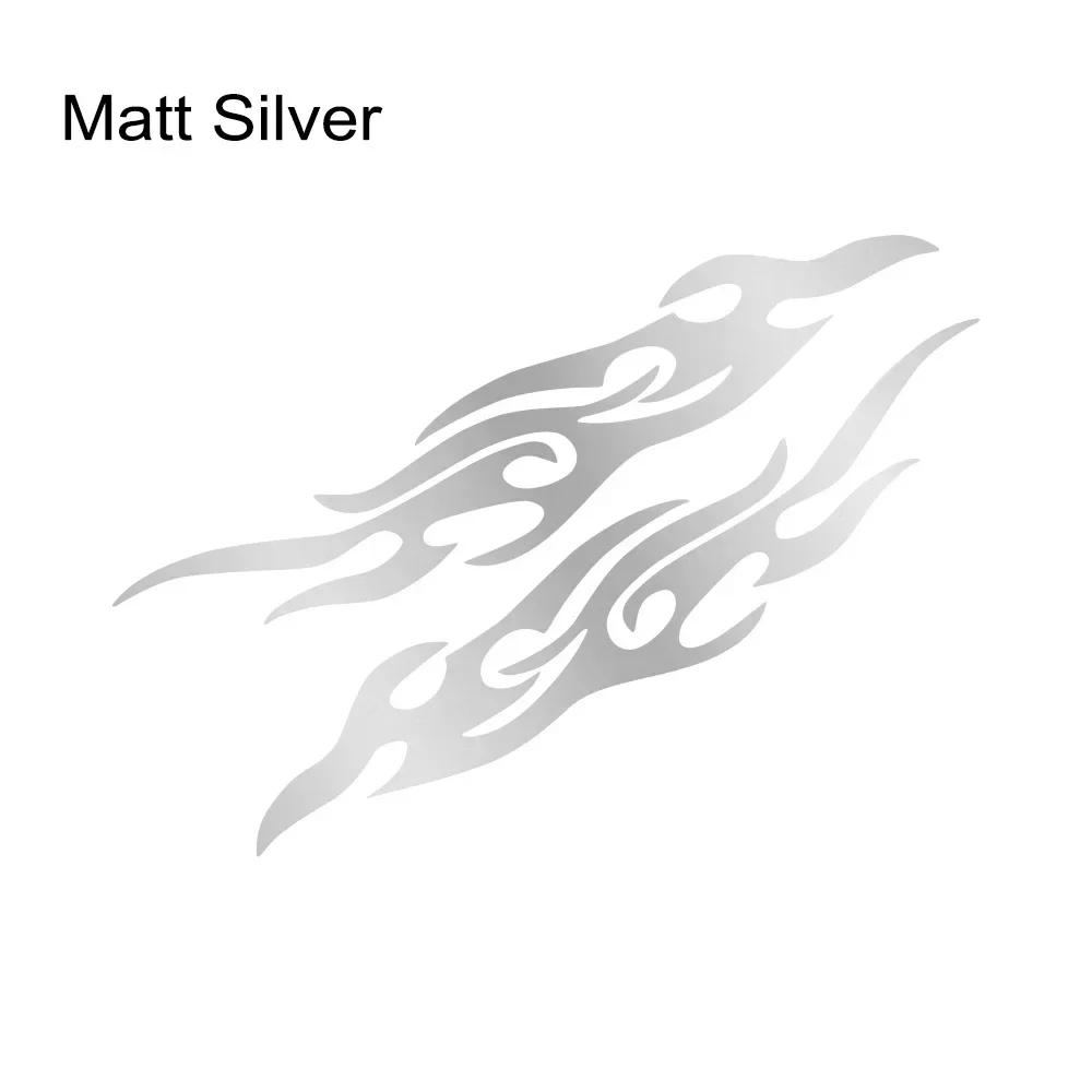 Car Sticker Flame Pattern Creative Personalized Auto Decoration Body Vinyl Film Sticker Waterproof Scratch Resistant Ornament